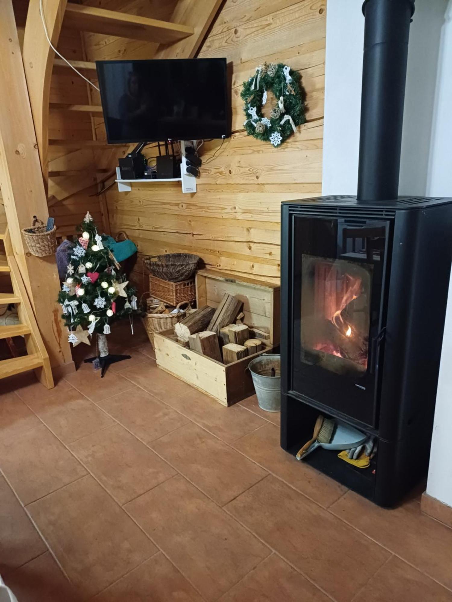 Ferienwohnung Drevenica Zapadne Tatry S Kupacou Kadou A Krbom Žiar Exterior foto